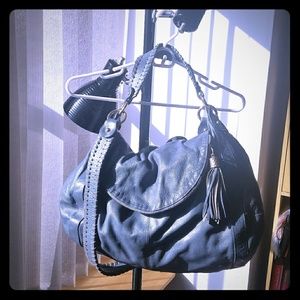 Onna Ehrlich | Gray leather purse